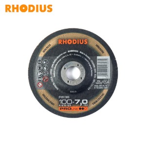 [RODIUS] 磨石 RS36 4英寸 7T/7英寸 7T 1盒子 鋼/薩斯 兼用