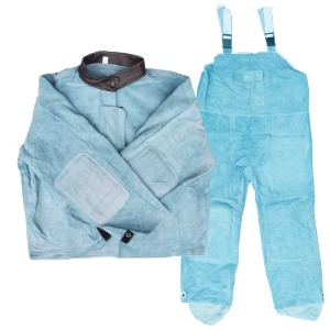 Duramax焊接夾克揹帶型焊接褲子造船廠供貨的產品
