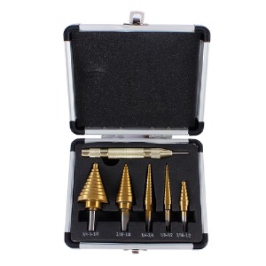 Duramax General Type Step Drill Set Iron Stainless Steel Woodworking Hole Saw