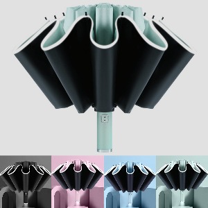 [DURAMAX] 倒掛式 雨傘 3段 自動 遮光膜 大型 結實的 高級 羊雨傘 DMO-036